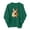 Army Green, variant on HOMBOM Halloween Fall Sweatshirts for Women Crewneck Army Green Long Sleeve Hoodless Cozy Pullover for Women Essentials Vintage Tops,S
