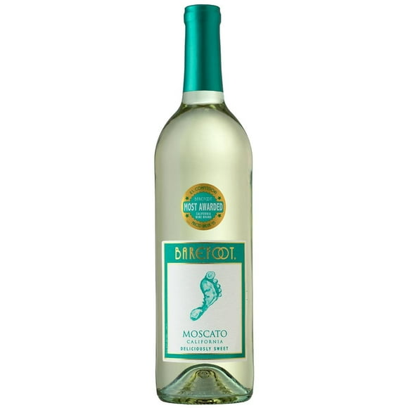 Pack de 2 Vino Blanco Barefoot Moscato 750 ml Barefoot Moscato