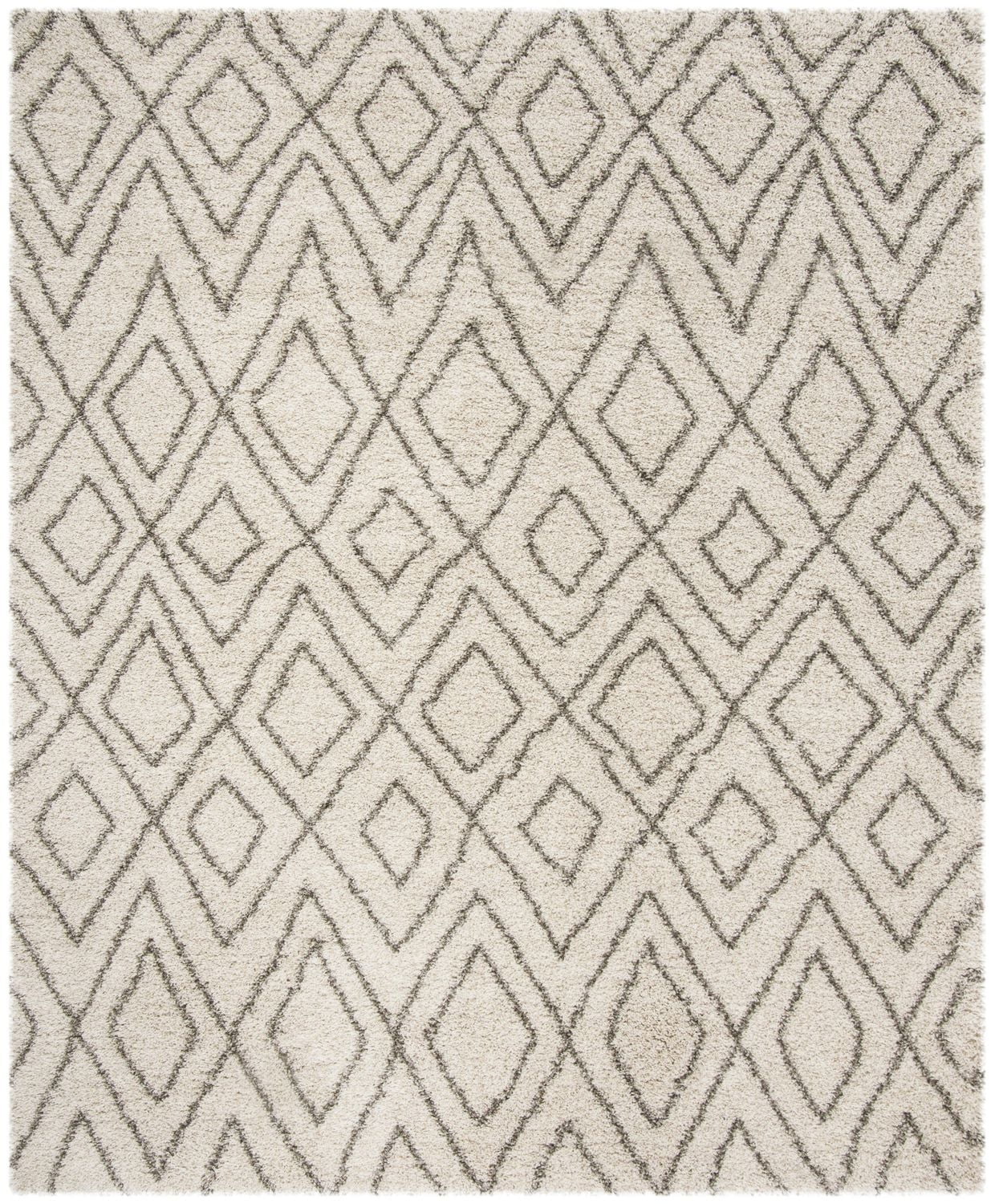 SAFAVIEH Hudson Augustine Geometric Shag Area Rug