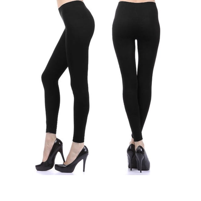 ¡Medias hasta el tobillo sin pies para mujer, pantimedias sin costuras, elásticas, opacas y negras!