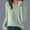 C_ Mint Green, variant on Olyvenn Womens 2025 Fall V Neck Sweaters Casual Loose Fit Chunky Knit Pullover Tops Long Sleeve Oversized Soft Trendy Tshirts Mint Green M
