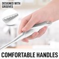 thumbnail image 2 of Stainless Steel Cooking Utensil - Stainless Steel Kitchen Utensil - Durable Kitchen Gadgets - Metal Kitchen Accessories - Easy to Clean Kitchen Tools - 8 Piece Set, 2 of 3