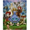 thumbnail image 1 of Disney-pintura de diamantes de Alicia en el país de las Maravillas, bordado de diamantes de imitación DIY, mosaico de fantasía, punto de diamante, EE3151, 1 of 4