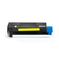 Compatible Okidata 42127401 toner cartridge - high capacity yellow