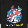 thumbnail image 3 of The Cat in the Hat - Science Rules - Men's Crew Neck Fleece Pullover, 3 of 5