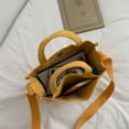 thumbnail image 6 of TAIAOJING Women's Tote Bag Girls' Polyester New Small Square Bag Korean Fashion Portable One Shoulder Drawstring Crossbod Bag, 6 of 6