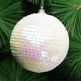 thumbnail image 2 of Christmas Ornaments Christmas Sequin Glitter Baubles Balls Xmas Tree Ornament Decoration 8CM for Xmas Tree Craft Gifts for Home Holiday Wedding Party Decorations, 2 of 3