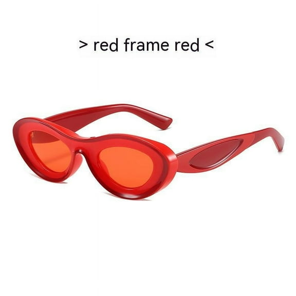 Trendy Cat Eye Sunglasses for Women and Men UV400 Protection PC Frame and Lenses Small Frame Design
