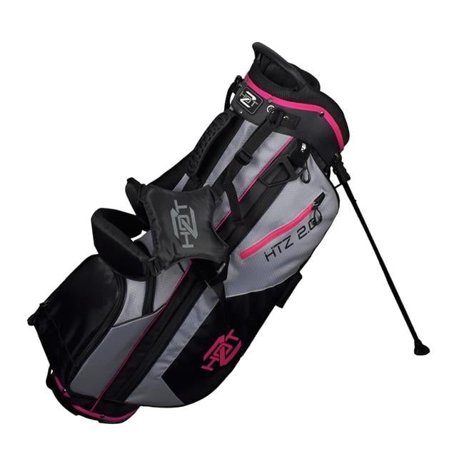 Hot-Z Golf Ladies 2.0 Stand Bag Black/Grey/Pink