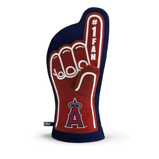 YouTheFan 5025259 Los Angeles Angels No. 1 Four Mitt
