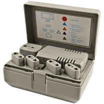 Simran PG3 50-Watt - 1600-Watt World Travel Voltage Converter/International Plug Adapter Kit for Foreign Travel to 220V/240V Countries, Ivory