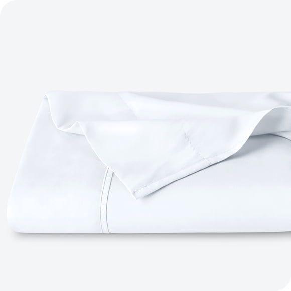 Bare Home Sábanas Planas Ultra Suaves - Colección Premium 1800 - Doble Cepillado - Full, Color Blanco