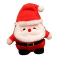 thumbnail image 4 of Peluche navideño de Papá Noel para decoración del hogar, bonito y abrazable. 22 centímetros, 4 of 9