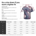 thumbnail image 6 of Lsque Dragon1 pattern Hawaiian Shirt for Men, Unisex Summer Beach Casual Short Sleeve Button Down Shirts-XX-Large, 6 of 9