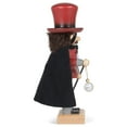 thumbnail image 3 of Alexander Taron 11" Red and Gray Christian Ulbricht Drosselmeier Nutcracker Decoration, 3 of 6