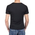 thumbnail image 5 of FANNYC Mens T-Shirt Short Sleeve V Neck Gym Shirt Casual Jogger Shirt Training Wear Top Workout Shirt Running Undershirts Tee,Black/White/Gray, 5 of 6