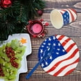 thumbnail image 3 of Independence Day Party 9 In Plate Tableware Set ,168PCS Disposable Plates, Cups, Napkins & Cutlery, Patriotic Red White Blue 4th of July Decor, 3 of 4