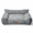 Sage Grey, variant on Exclusivo Mezcla Sofa Pet Bed with Raised Backrest for Small Dogs, 24"x18" Cozy Plush Cord Couch Dog Bed, Removable Washable Cover, Dark Grey