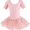 Ballet Pink, variant on Ballerina Dress for Girls - Toddler Ballet Dance Outfit with Tutu - Sparkly & Comfortable Skirted Leotard