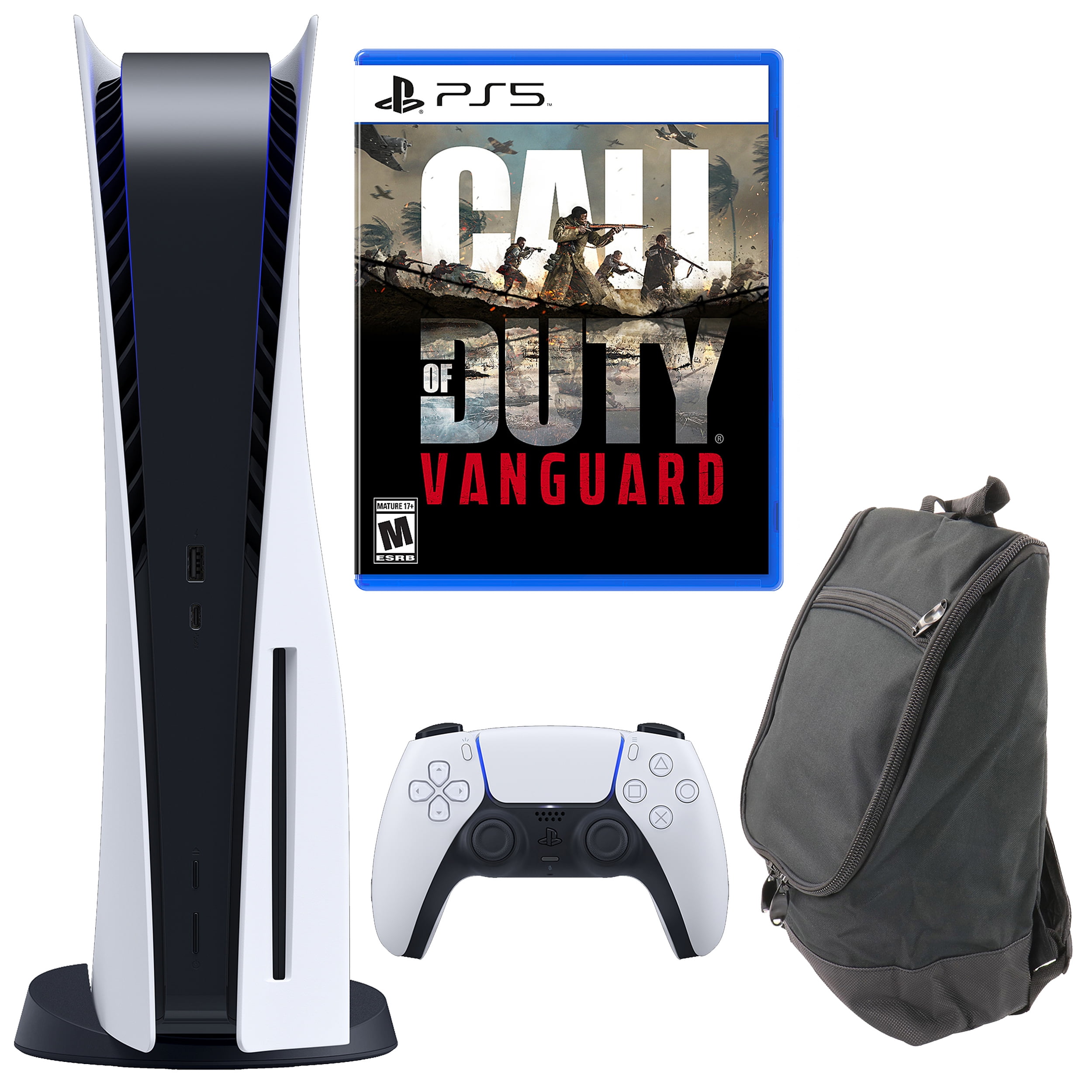 Sony PlayStation 5 Console with Call of Duty:Vanguard and Carry Bag (PS5  Disc Version)