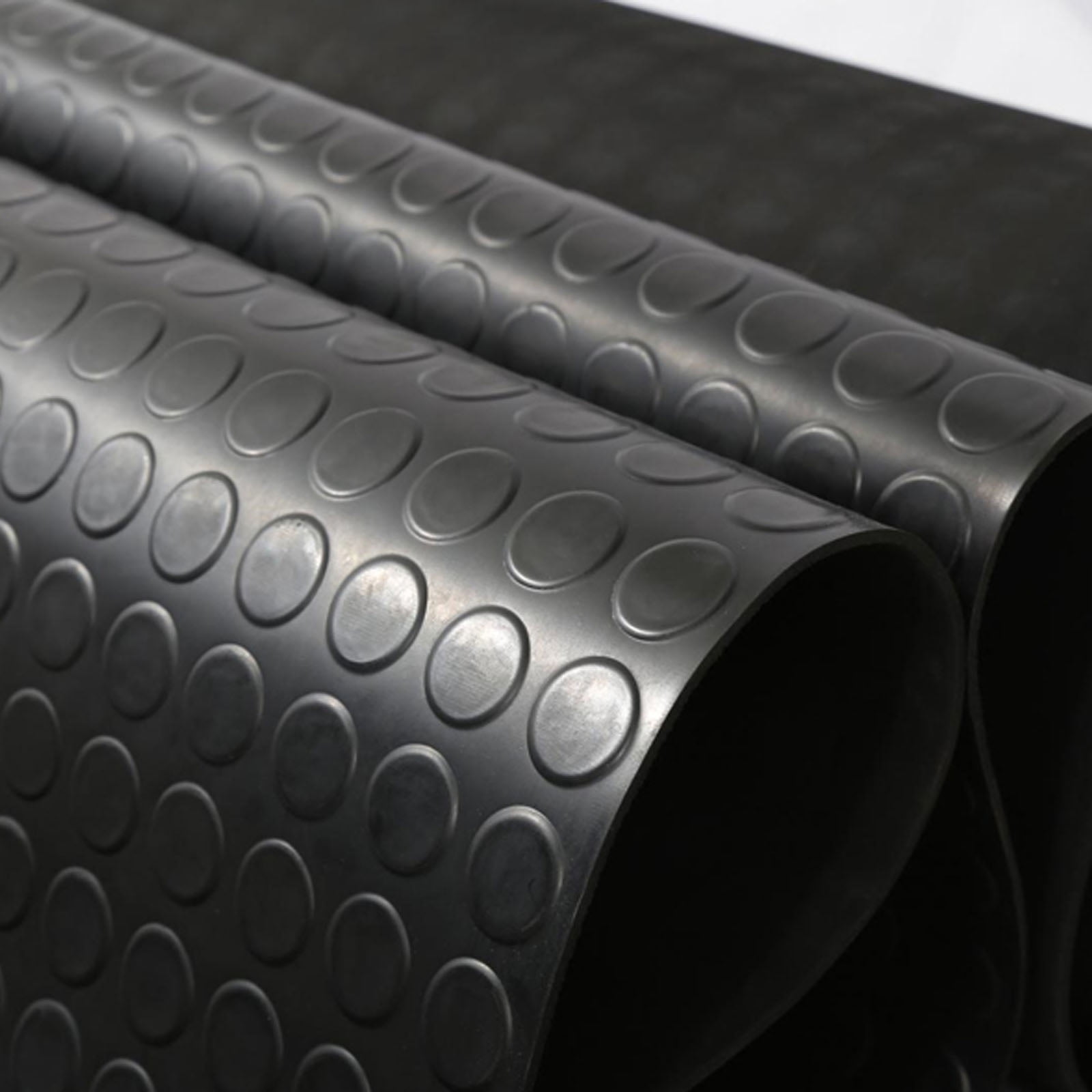 uyoyous 3mm Thickness Garage Floor Rubber Mat, Heavy Duty 16.4 ft x 3.3