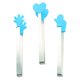 thumbnail image 4 of ColoMX 3 unids Adorables Niños Alimentos Pinzas de Acero Inoxidable Pinzas de Azúcar de Silicona Clips de cocina, 4 of 8
