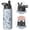 Black-3, variant on Camouflage Insulated Stainless Steel Water Bottle with Straw & Cleaning Brush – 18/32/40 Oz | Leakproof, BPA-Free, 304 Stainless Steel, Wide Mouth, Travel Mug for Car, Gym, Office
