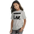 thumbnail image 3 of Falling in Love Romantic Cute Trendy Girls Kids T Shirt Tees Teen Brisco Brands M, 3 of 5
