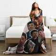 thumbnail image 4 of Blanket Derek Actors Shepherd Throw Flannel Blankets Warm Soft Cozy Fuzzy Air Conditioning Blanket for Living Room Sofa Bed Gift Blankets for All Seasons 30"x40", 4 of 6