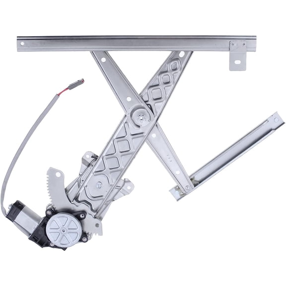 A-Premium Window Regulator with Motor Compatible with Ford F-150 2001-2003 Lincoln Blackwood 2002 Crew Cab Pickup Rear Passenger Side