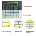 thumbnail image 5 of 4 PCS Quilting Ruler, Square Quilting Rulers Fabric Cutting Ruler Acrylic Quilters Rulers Clear with Non Slip Rings, 5 of 5