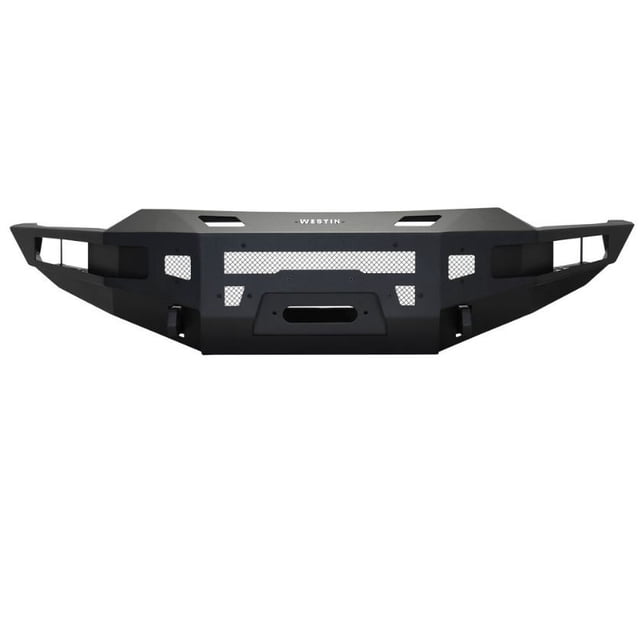 Fits 2021-2023 Ford F-150 Westin Automotive Bumper 58-411245 Pro-Series; One Piece Design; Direct-Fit; Mounting Hardware Included; Without Grille Guard