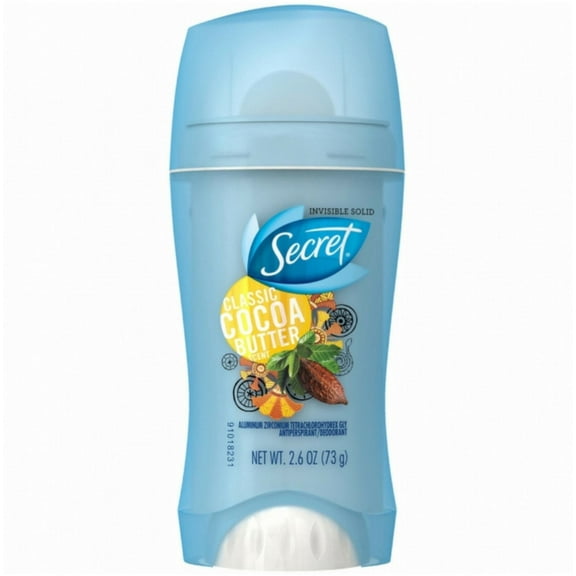 Secret Classic Cocoa Butter Anti-Perspirant Deodorant, 2.60 oz