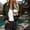 Army Green, variant on Lightweight Rain Jacket for Women Travel Running Waterproof Full Zip Cropped Bomber Womens Raincoat Winter