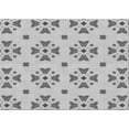 thumbnail image 1 of Ahgly Company Indoor Rectangle Patterned Battleship Gray Area Rugs, 4' x 6', 1 of 6
