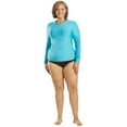 thumbnail image 6 of Sporti Women's Plus Size L/S UPF 50+ Rash Guard, Crew Neck, Long Sleeve (Women's Plus), 6 of 8