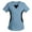 B56 Blue Womens Tops Dressy Casual Clearance Under $5, variant on Women's V-Neck Scrub_Top Cute Short Sleeve Shirts Stretch Nurse Uniform Scrubs