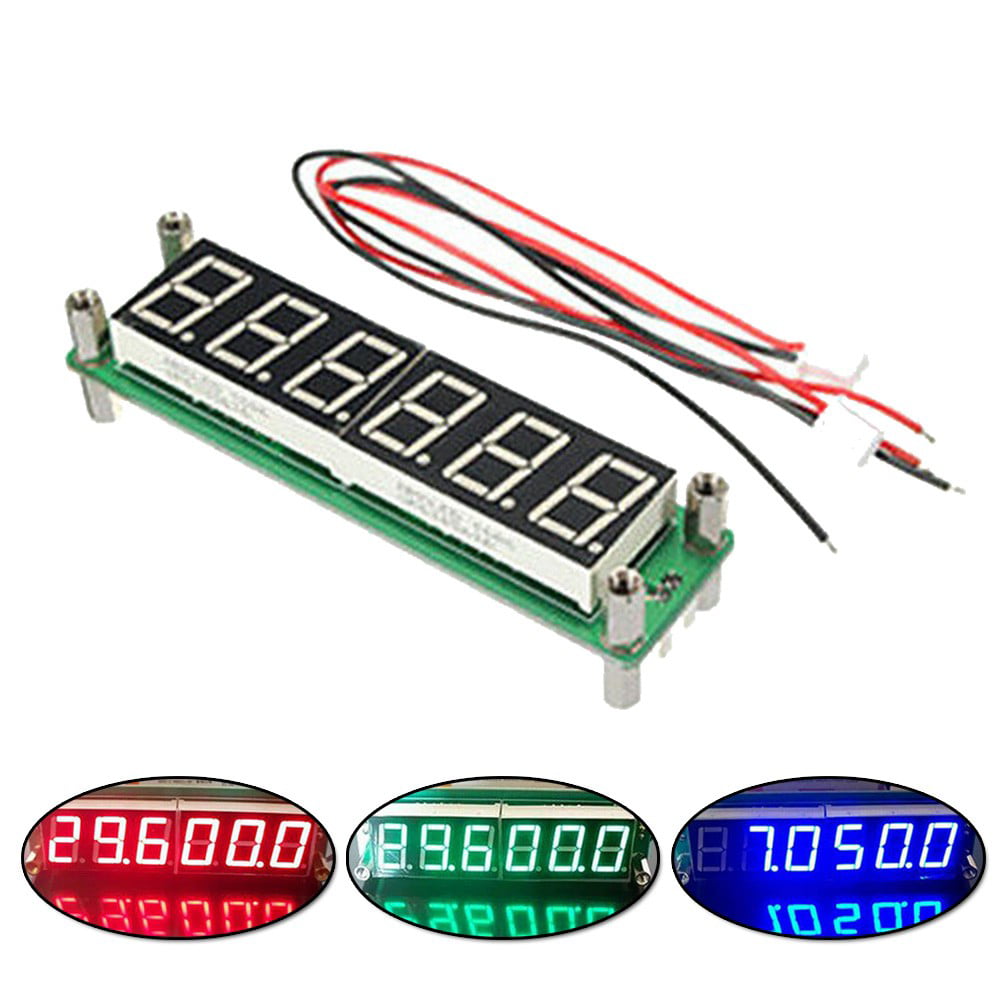 New Digital Display Signal Frequency Counter Swing Frequency Tester PLJ-6LED-H 