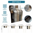 thumbnail image 5 of Table Runner Dresser Scarf 13 x 90 Inch Abstract Brown Beige Black Distressed Plaid Oil Painting Table Runners Non-Slip Heat Resistant Kitchen Dining Table Decor for Indoor Outdoor, 5 of 7