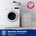 thumbnail image 3 of Arm & Hammer Sensory Touch Non Slip Loofah Shower Tub Mat, Quick Drying, 17x30 White, 3 of 5
