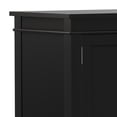 thumbnail image 3 of Carlton SOLID WOOD 54"WD Transitional TV Media Stand in Black For TVs upto 60", 3 of 7