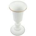 thumbnail image 4 of HOMEMAXS Flowered Metal Trumpet Vase European Style Elegant Wedding Centerpieces Vase, 4 of 8