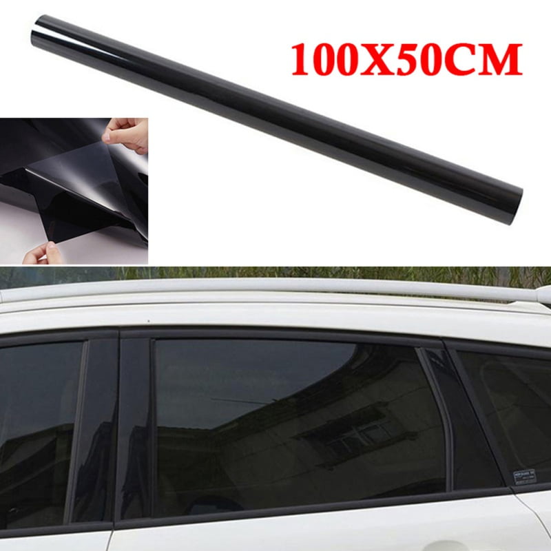 20%VLT Black PET Film Sheet Car Home Glass Window UV Protection Tint Sunshade 