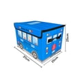 thumbnail image 4 of Caja Organizadora Segos Juguetero Contenedor Almacenamiento para juguetes libros Multiusos azul, 4 of 6
