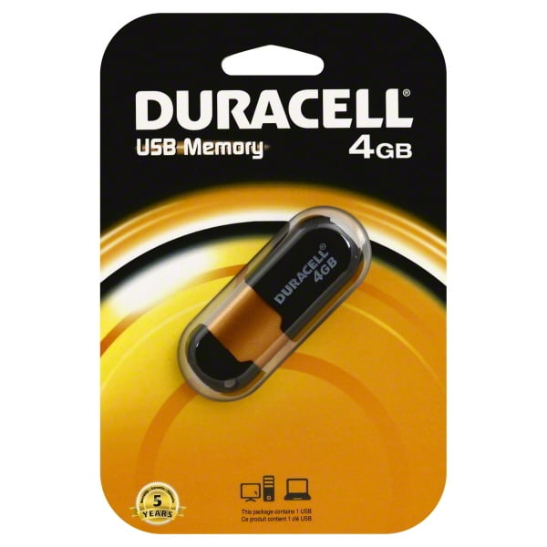 Duracell Flash 4gb Usb Capless Pen Drive Walmart Com Walmart Com