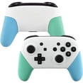thumbnail image 4 of eXtremeRate White Faceplate Backplate Mint Green Heaven Blue Handles for Nintendo Switch Pro Controller, DIY, 4 of 4