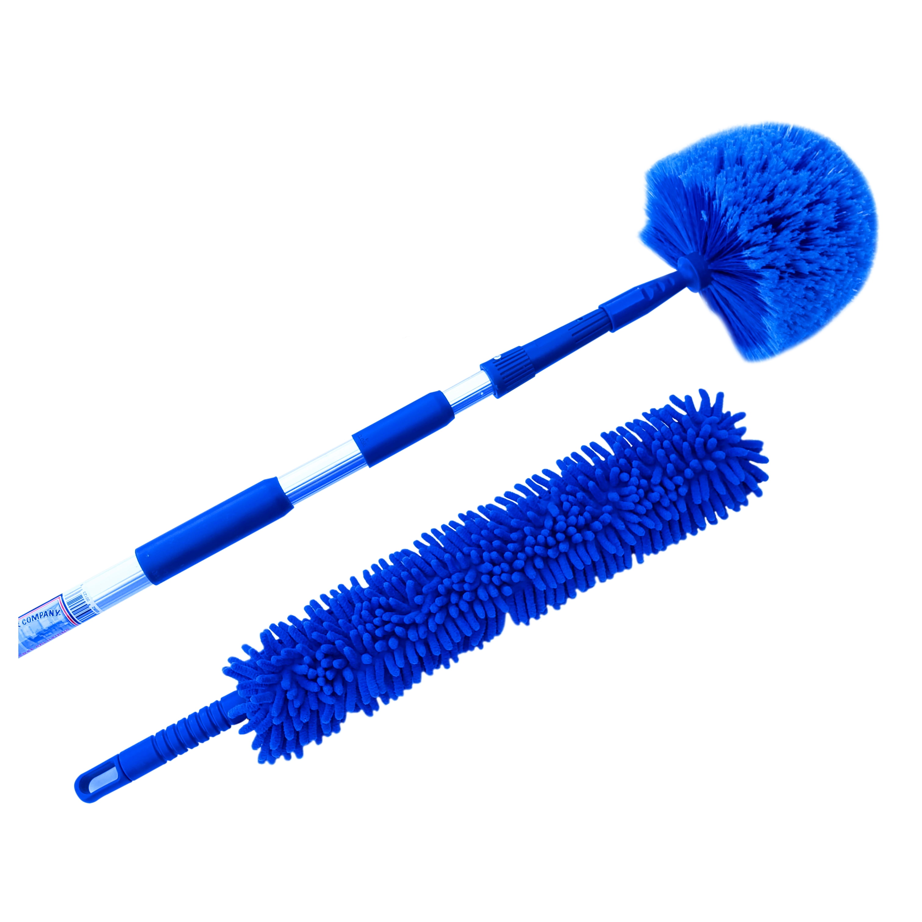 RADIATOR CLEANING BRUSH FLEXIBLE BRISTLE DUSTER LONG REACH COBWEB COVER CLEANER 