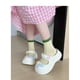 thumbnail image 2 of 2024 nuevos zapatos de verano con suela gruesa, lindas y creativas sandalias Baotou con flores, zapatillas de estilo princesa con agujeros suaves para mujer, 2 of 5