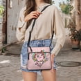 thumbnail image 5 of HELLHERO Cute Rainbow Axolotl Printed Crossbody Bag, Womens PU Leather Shoulder Bag, Waterproof Lightweight Purse for Daily Dating and Storage, 5 of 7