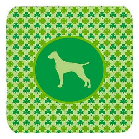 

Vizsla Lucky Shamrock Foam Coasters Set Of 4